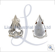 Metal Cup Base with Fancy Stone (Pears)